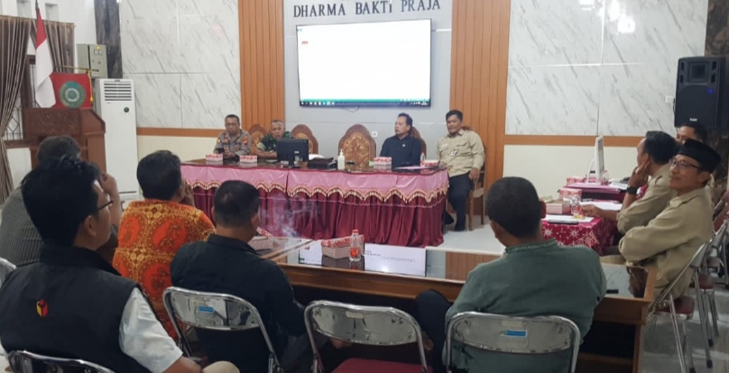 Bawaslu Sukoharjo Supervisi Pengawasan Rapat Pleno DPHP