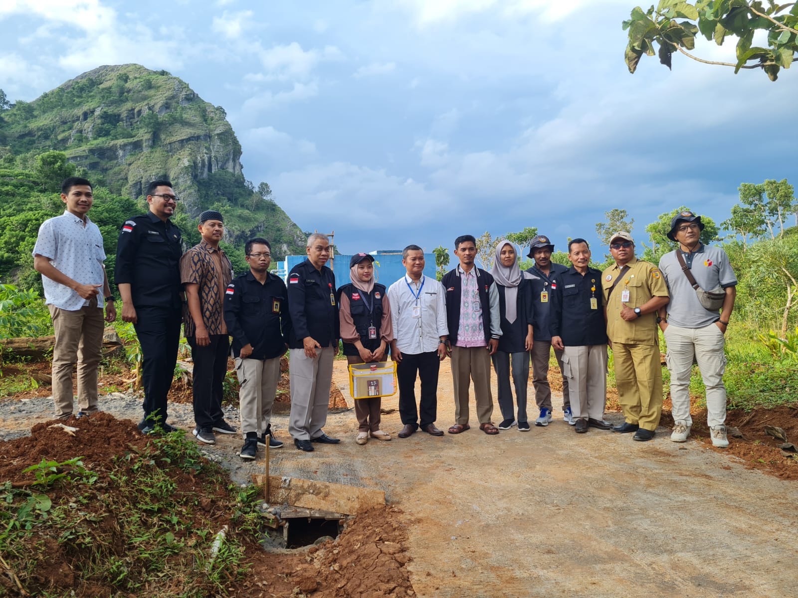 Supervisi Bawaslu Provinsi Jateng, Pengawasan Coklit Area Gunung Gajah Mungkur