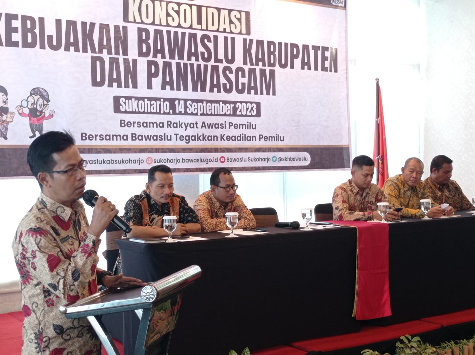 Bawaslu Sukoharjo Gelar Konsolidasi Kebijakan