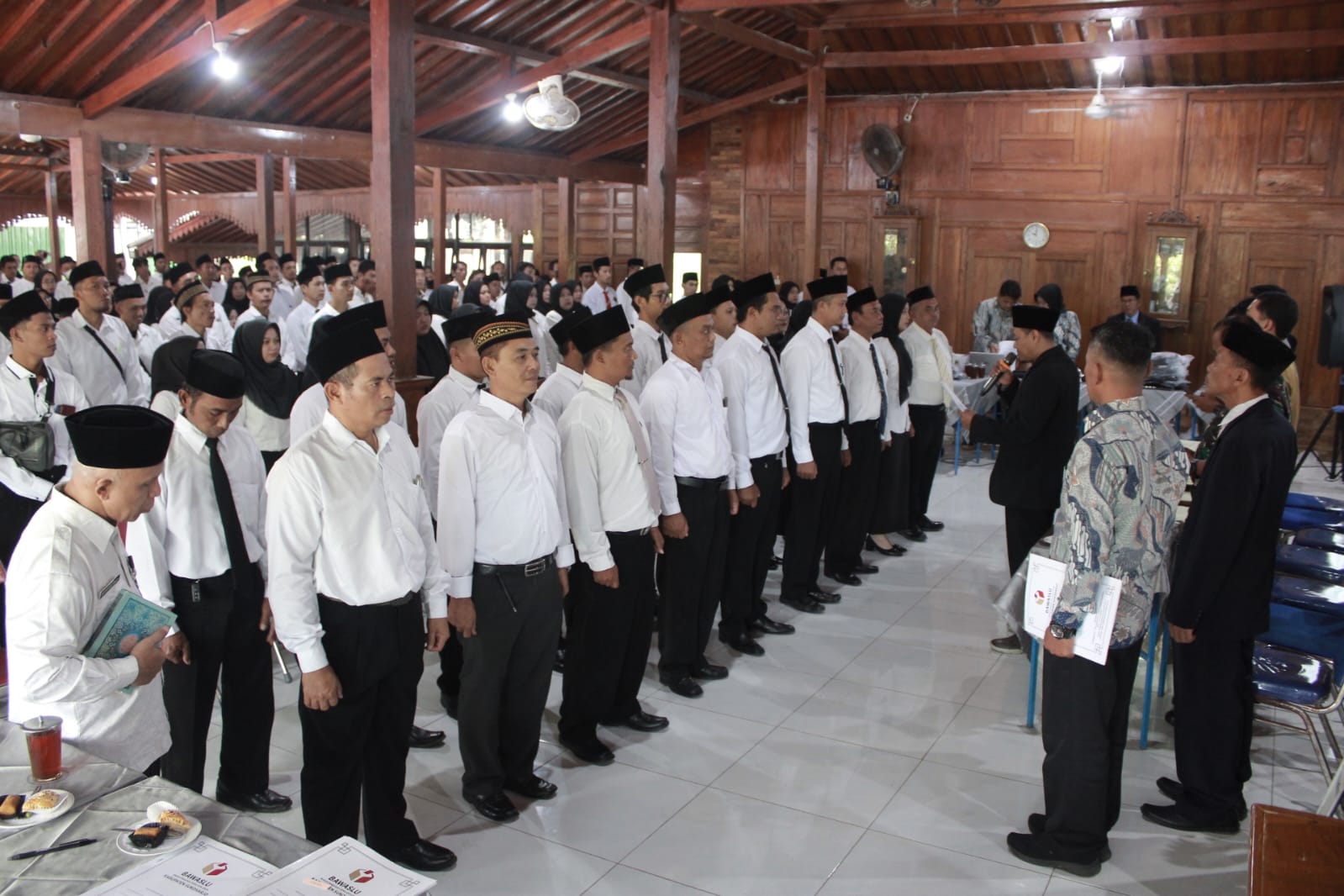 Pelantikan Pengawas TPS Se-Kecamatan Polokarto