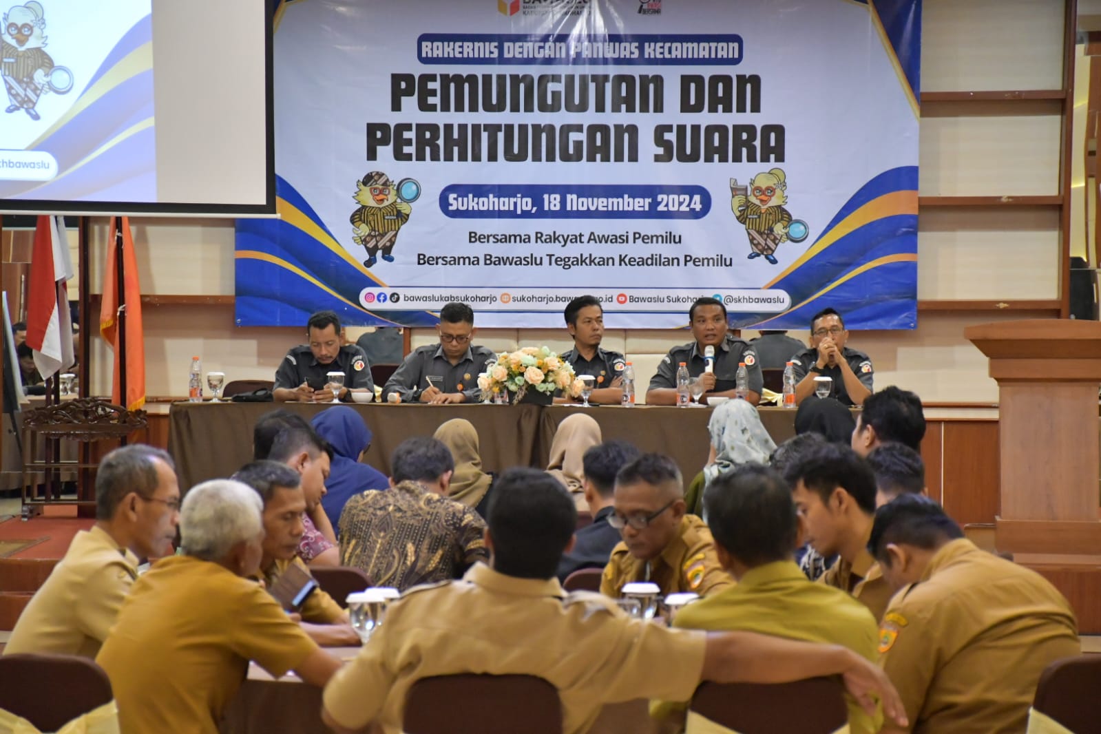 Rakernis Pemungutan dan Penghitungan Suara Pemilihan Serentak Tahun 2024