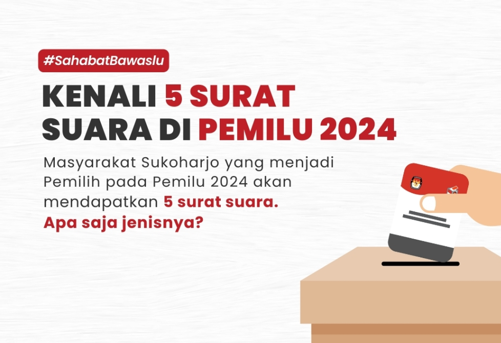 Kenali Warna Surat Suara Pemilu 2024 dan Jenis-Jenisnya