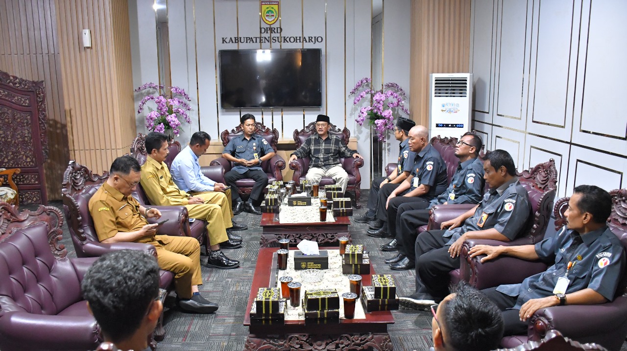 Bawaslu Kabupaten Sukoharjo Lakukan Audiensi Sekaligus Silaturahim Dengan DPRD Kabupaten Sukoharjo