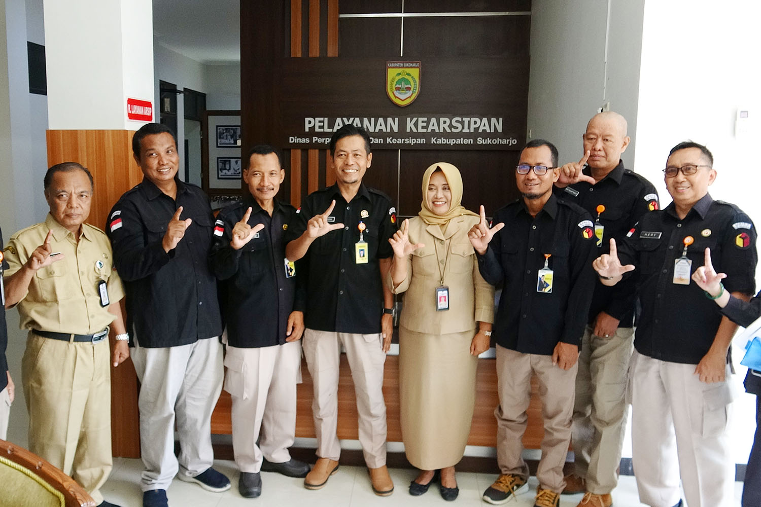 Salam Literasi Bersama Dinas Perpustakaan dan Kearsipan Kabupaten Sukoharjo