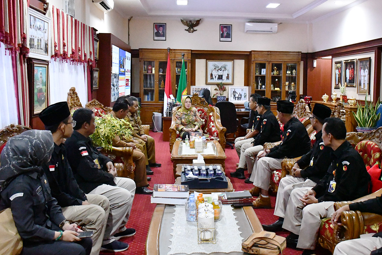 Audiensi dan Koordinasi dengan Bupati Sukoharjo