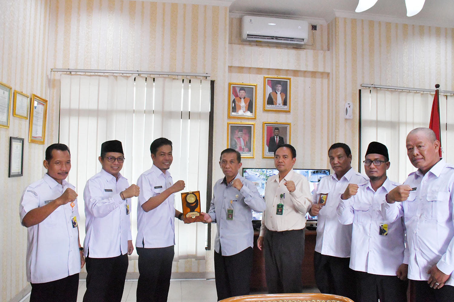 Bawaslu Kabupaten Sukoharjo Lakukan Audiensi dan Silaturahmi ke Pengadilan Negeri Sukoharjo