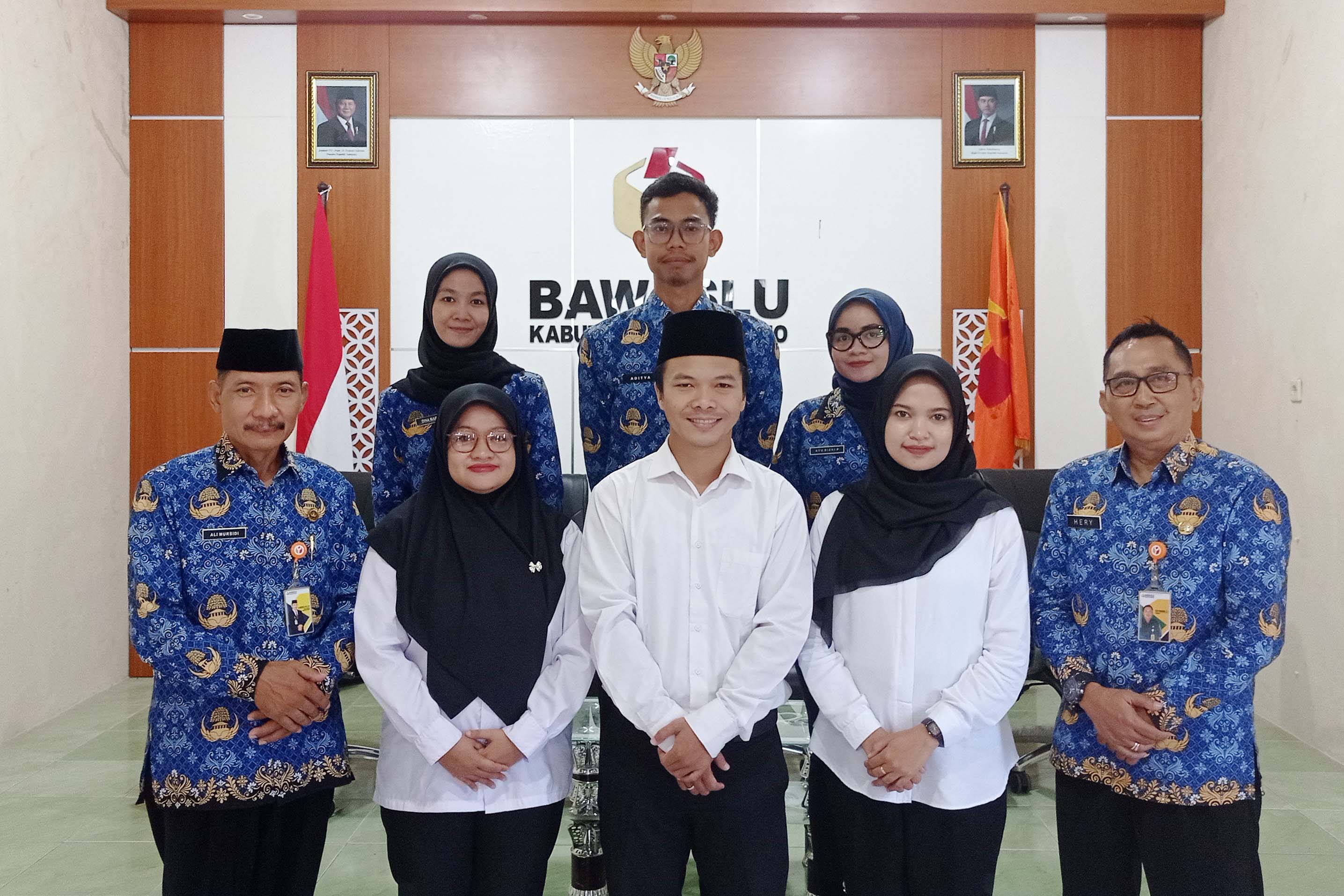 Terima Tiga CPNS Baru, Perkuat Kinerja Pengawasan