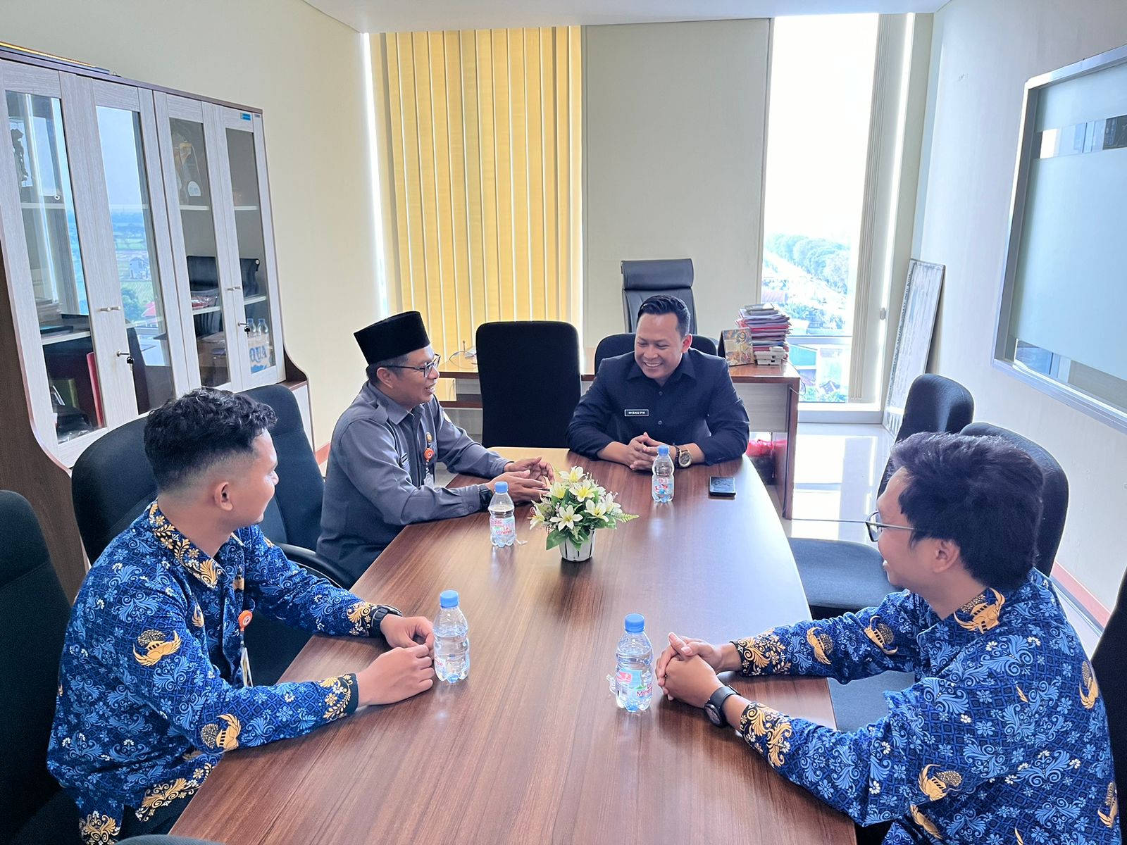 Bawaslu Sukoharjo Gandeng Prokopim dalam Konten Kehumasan