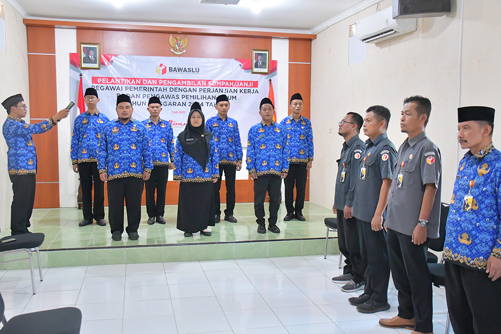 7 PPPK Tahun Anggaran 2024 Tahap I Resmi di Lantik Via Daring