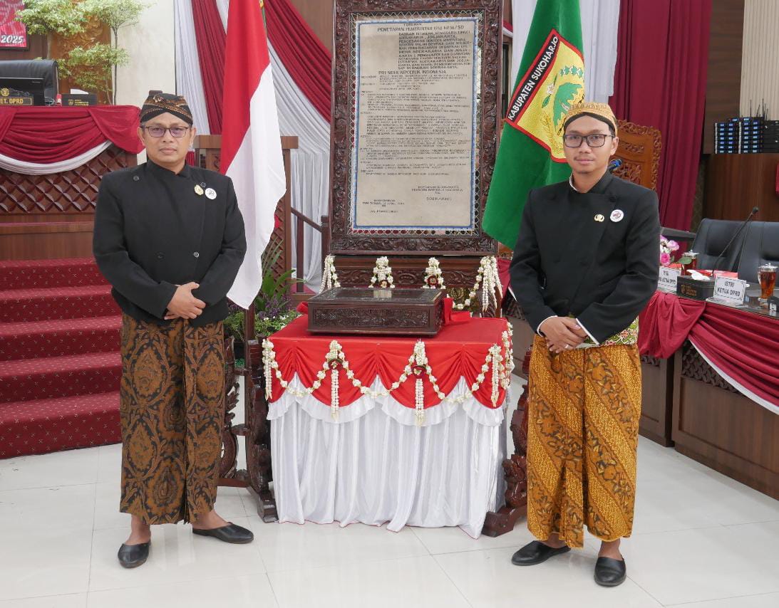 Perwakilan Bawaslu Sukoharjo Menghadiri Undangan HUT ke-79 Kabupaten Sukoharjo