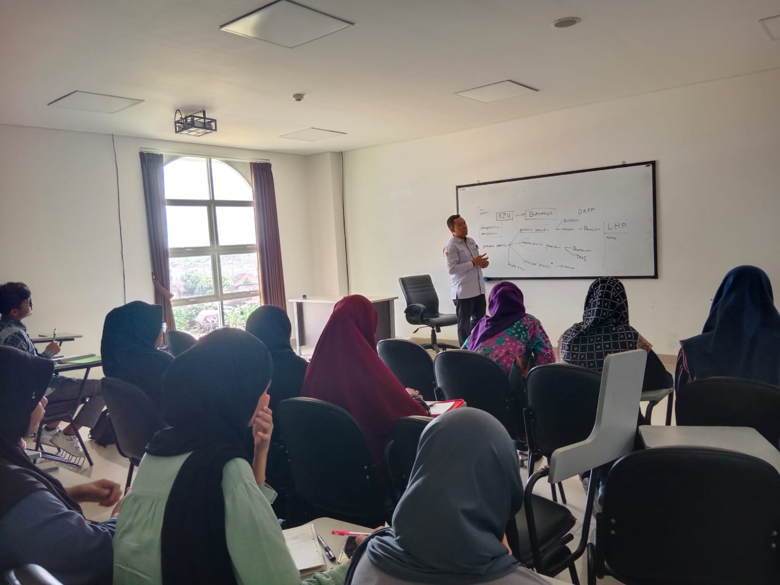 Pertemuan Ke-4 Kelas Penyelesaian Sengketa Diskusikan Penanganan Pelanggaran Pemilu