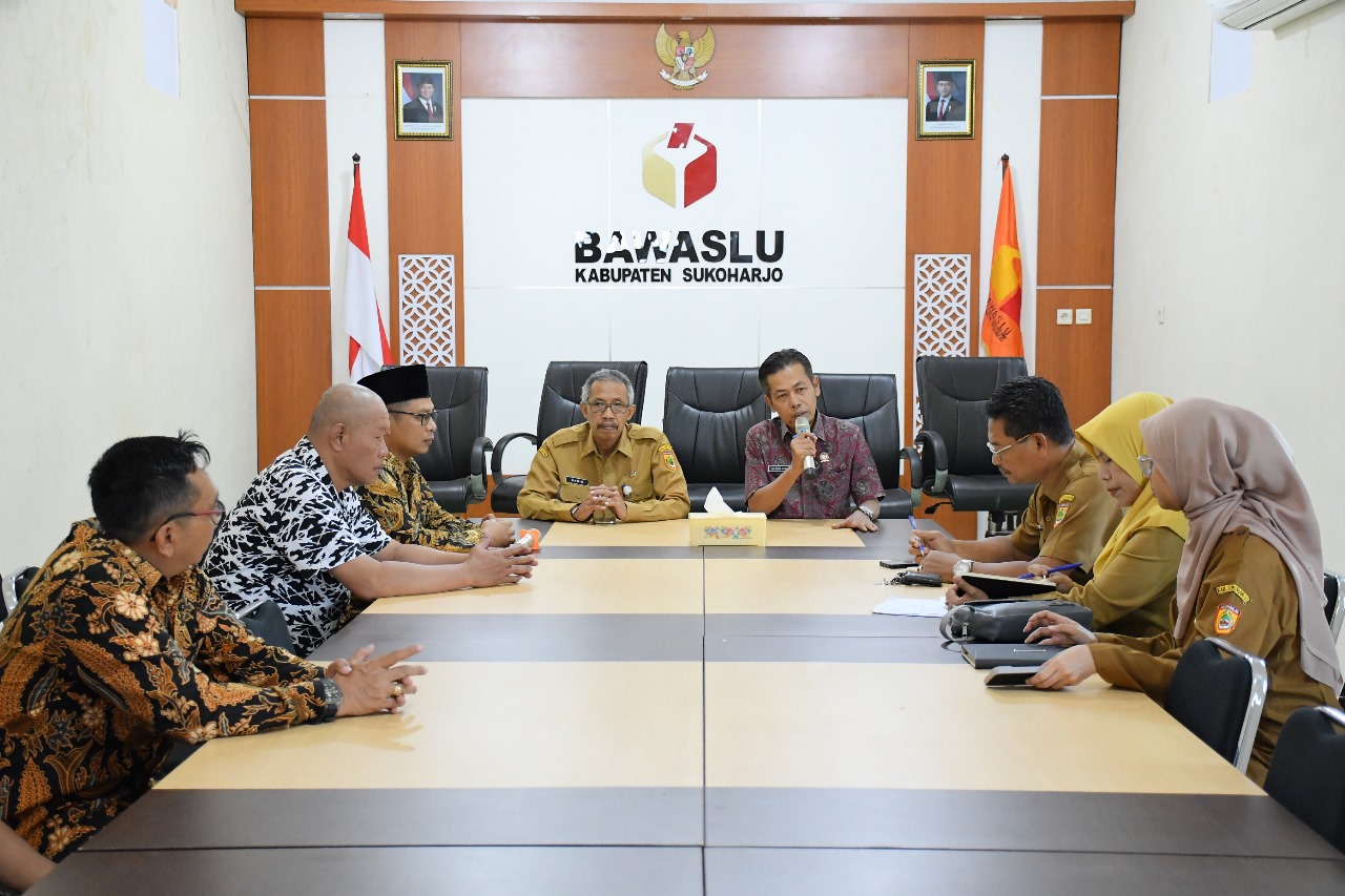 Sekda Baru Sukoharjo Siap Menindaklanjuti Hasil Audiensi dengan Bawaslu Sukoharjo