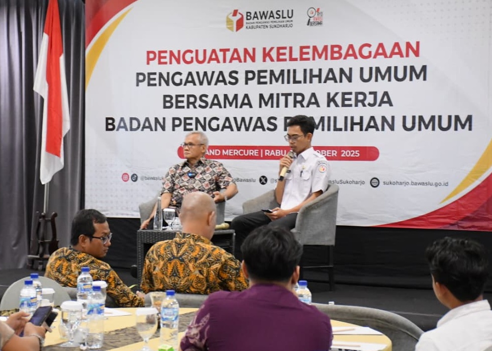 Bawaslu Sukoharjo Gaungkan Integritas dan Partisipasi dalam Kegiatan Penguatan Kelembagaan