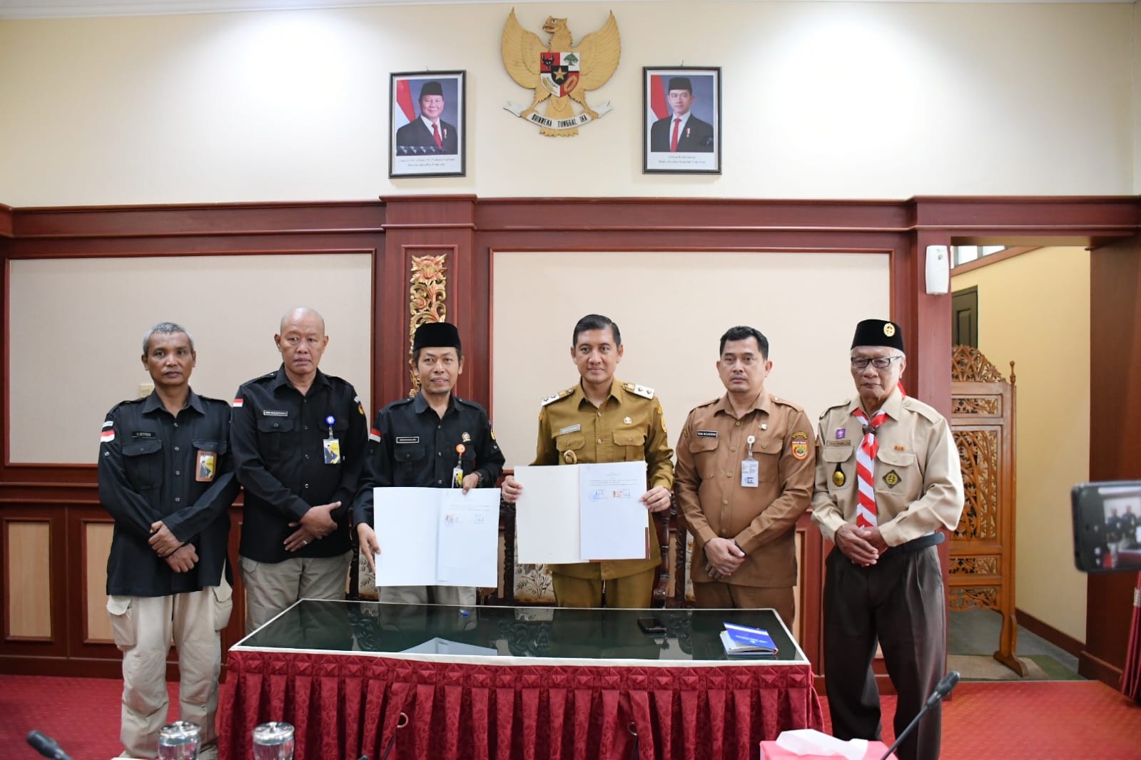 Perkuat Sinergi untuk Pemilih Muda yang Berkualitas, Bawaslu Sukoharjo dan Kwarcab Sukoharjo Perbaharui MoU