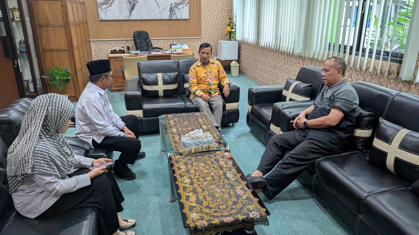 Silaturahmi ke Fakultas Syariah UIN Surakarta, Bawaslu Sukoharjo Konsolidasi Demokrasi bersama Dekan