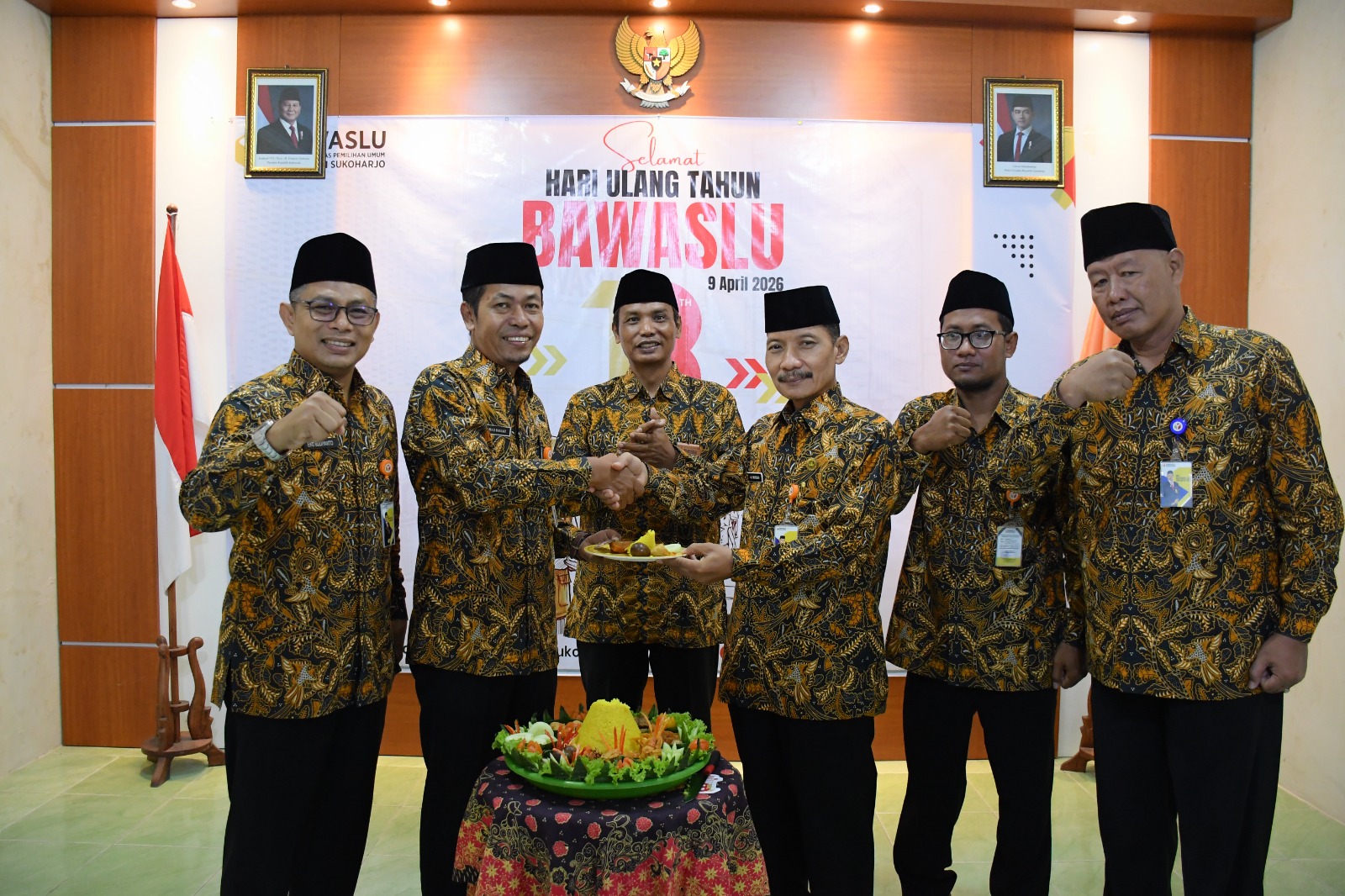 HUT Ke-18 Bawaslu, Bawaslu Sukoharjo Perkuat Komitmen dalam Mengukuhkan Demokrasi