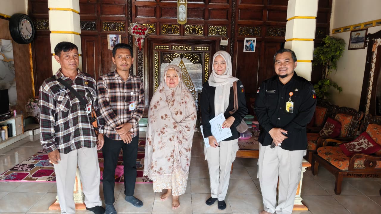 Bawaslu Sukoharjo Awasi Validasi Data Pemilih Luar Negeri Melalui Coklit Terbatas di Kecamatan Nguter