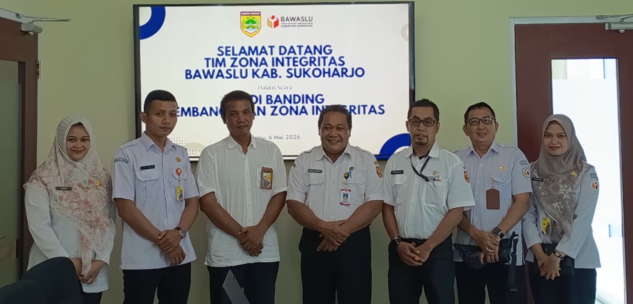 Temui Inspektorat Kabupaten Sukoharjo, Bawaslu Sukoharjo Canangkan Zona Integritas