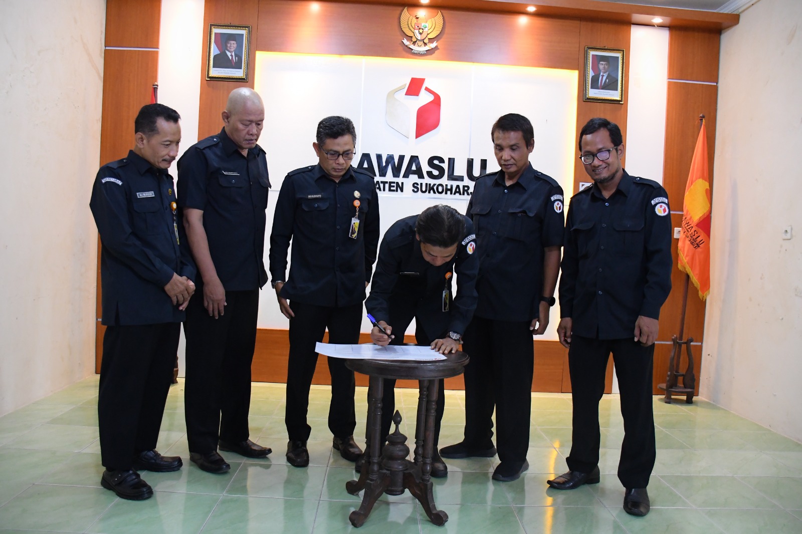 Bawaslu Sukoharjo Tandatangani Pakta Integritas, Pembangunan Zona Integritas Menuju WBK/WBBM