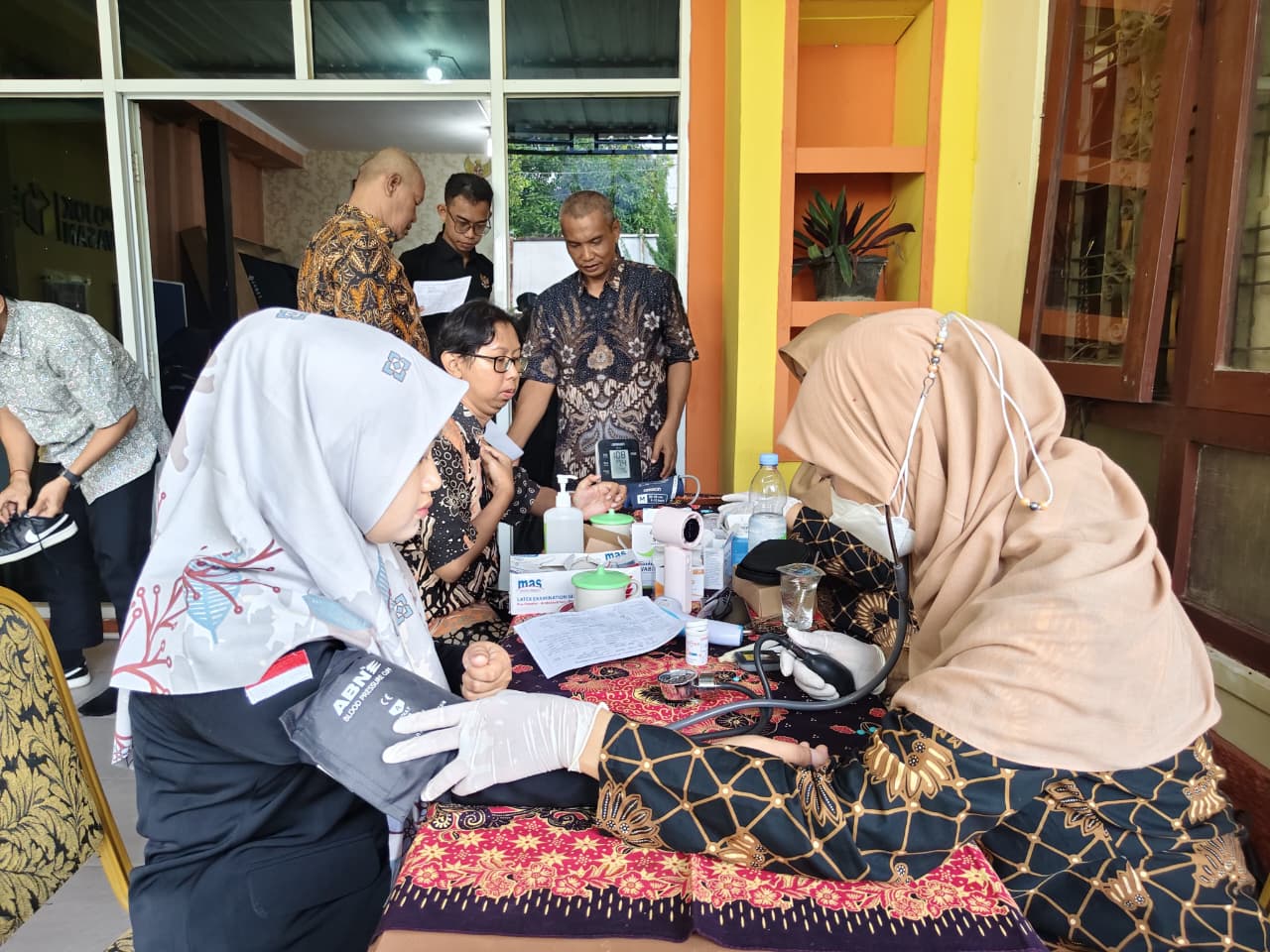 Wujudkan Pengawas Pemilu yang Sehat dan Prima, Bawaslu Sukoharjo Gelar Cek Kesehatan Gratis