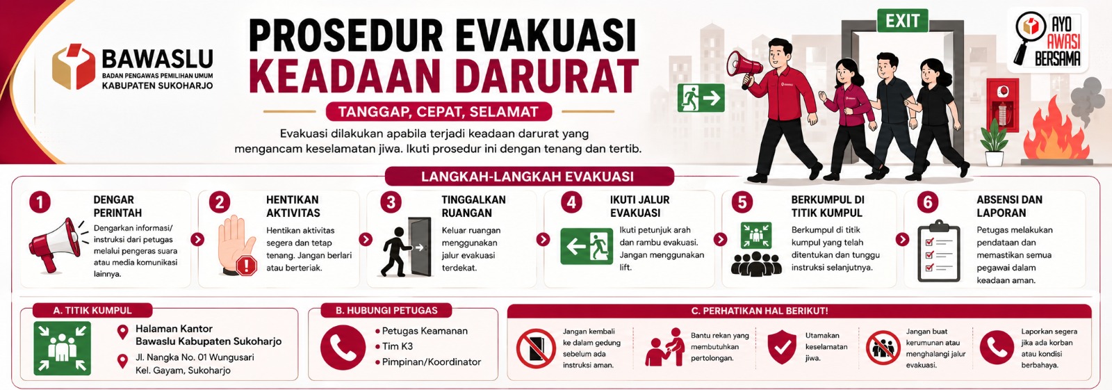 Prosedur Evakuasi Keadaan Darurat