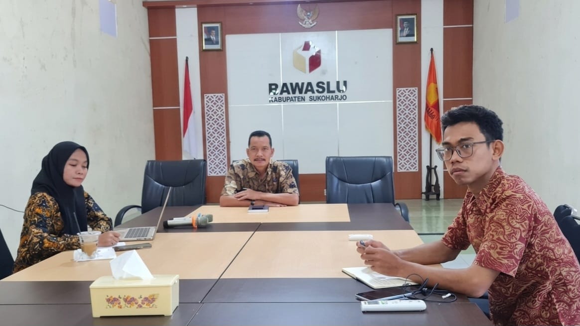 Bawaslu Kabupaten Sukoharjo Ikuti Pendampingan Penyusunan Dokumen dan Pelaksanaan Penilaian Mandiri SPIP 2
