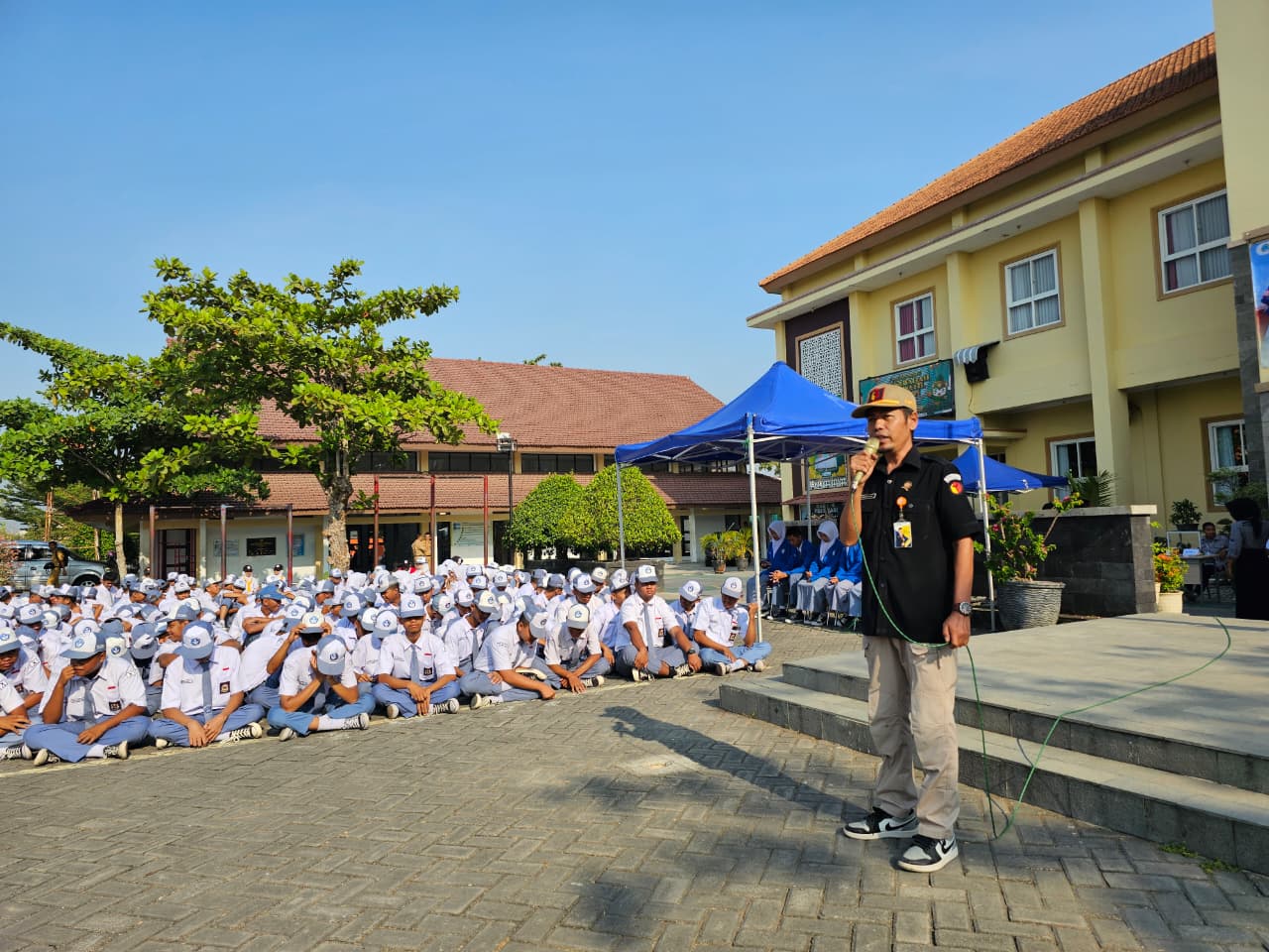 Bawaslu Sukoharjo Hadir di Pilketos SMKN 2 Sukoharjo, Tanamkan Demokrasi Luber Jurdil Sejak Dini