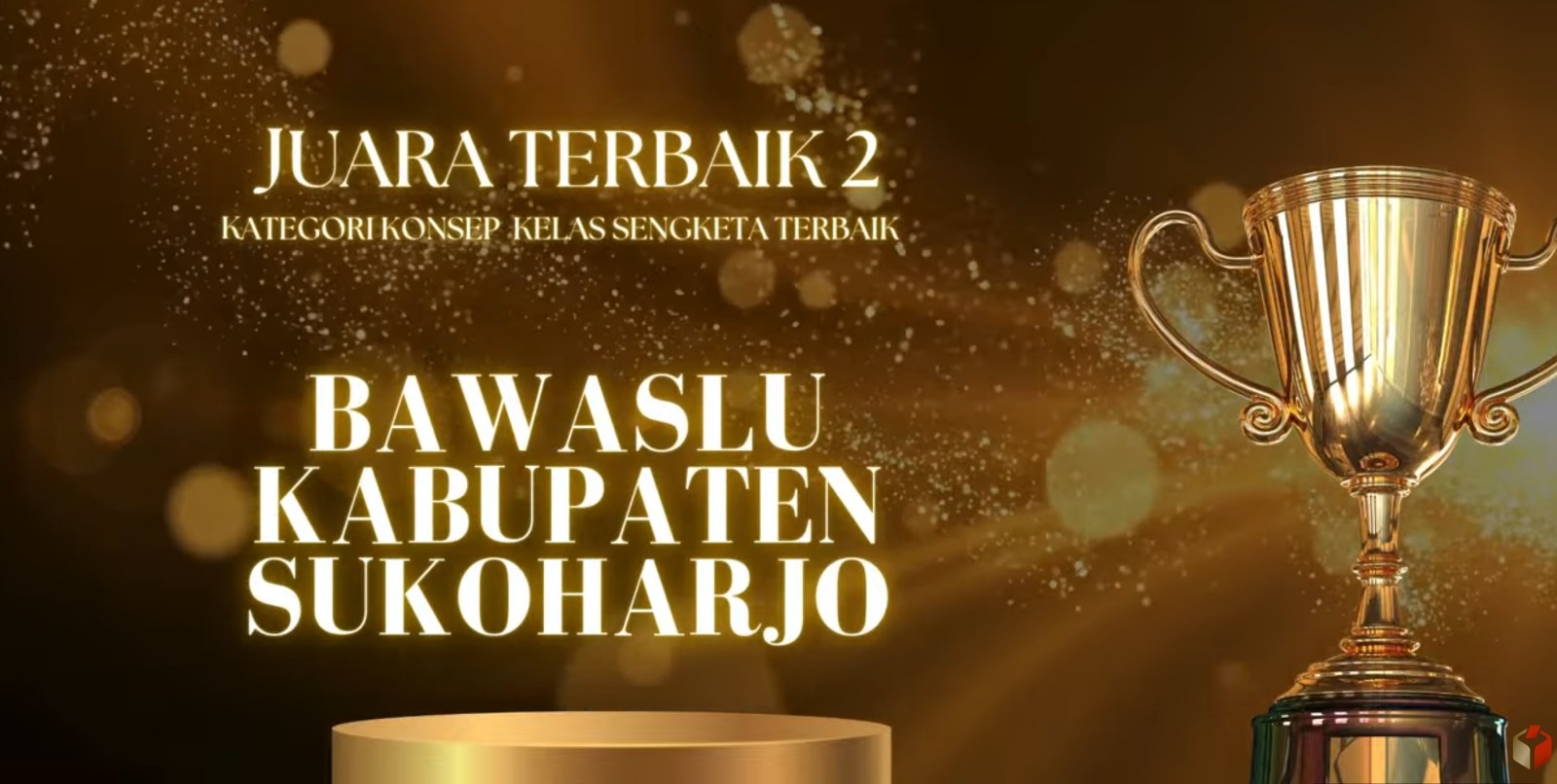 Kompetisi Kelas Sengketa Se-Jateng, Bawaslu Sukoharjo Raih Dua Penghargaan