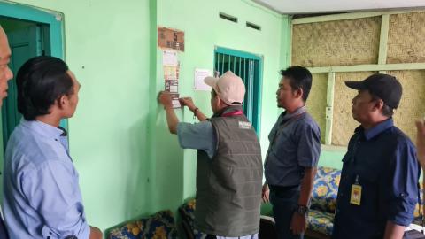 Bawaslu Kabupaten Sukoharjo melakukan pengawasan pada tahapan pencocokan dan penelitian (coklit) data pemilih pada Pilkada 2024
