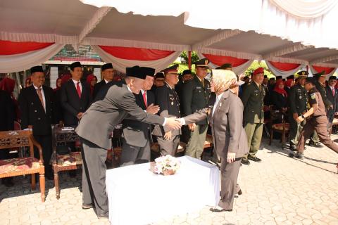 Upacara Hari Kesaktian Pancasila 2025 Bawaslu Sukoharjo Ingatkan Pancasila sebagai Pedoman Pengawasan Pemilu 2