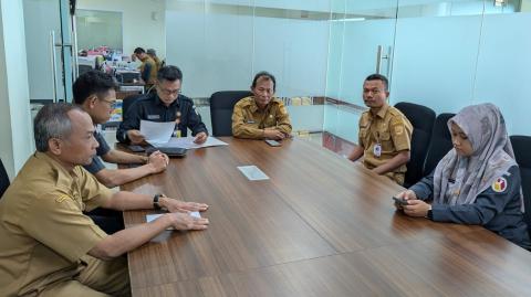 Konsolidasi Demokrasi bersama Bakesbangpol Kabupaten Sukoharjo, Bawaslu Sukoharjo Bahas Mitigasi Potensi Sengketa Proses