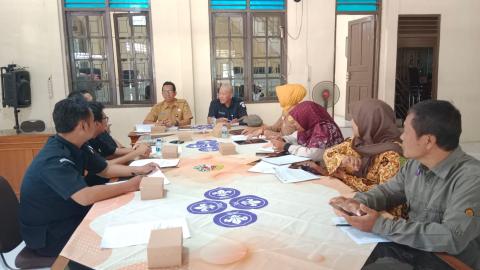 Dukung Pengawasan Partisipatif, Bawaslu Sukoharjo dan Kwarcab Sukoharjo Matangkan Persiapan Pelantikan Saka Adhyasta Pemilu