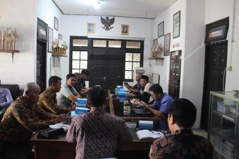 Bawaslu Sukoharjo Hadiri Rakor Sinkronisasi Pemutakhiran Data Pemilih Berkelanjutan Triwulan III