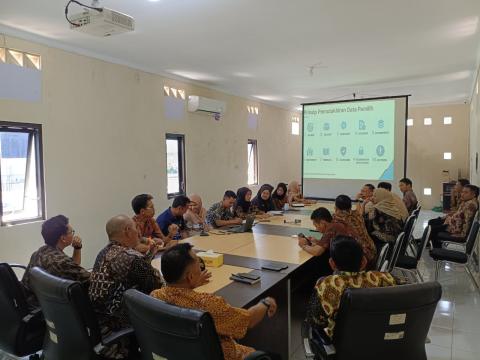 Evaluasi Pengawasan PDPB, Bawaslu Sukoharjo Gelar Rapat Peningkatan Kapasitas Internal