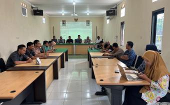 awaslu Kabupaten Sukoharjo menyelenggarakan Rapat Koordinasi Penyusunan Daftar Informasi Publik (DIP) Tahun 2024