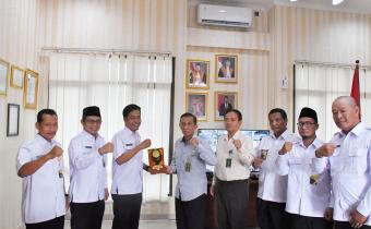 Bawaslu Kabupaten Sukoharjo Lakukan Audiensi dan Silaturahmi ke Pengadilan Negeri Sukoharjo