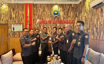 Bawaslu Sukoharjo Apresiasi Dukungan TNI dalam Pemilu 2024, Perkuat Sinergi dengan Kodim Sukoharjo