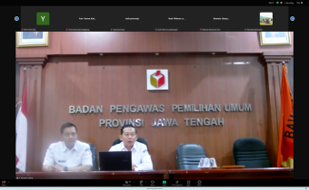 Ikut Serta Rapat Evaluasi Publikasi Bawaslu Provinsi Jateng