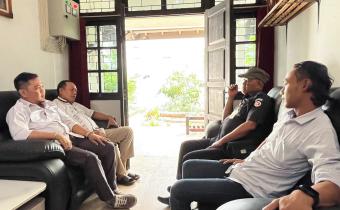 Pengawasan PDPB, Bawaslu Kabupaten Sukoharjo Bertemu KPU Kabupaten Sukoharjo