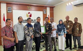 Bawaslu Sukoharjo Terima Tim BPK Perwakilan untuk Pemeriksaan Pendahuluan Belanja Pilkada