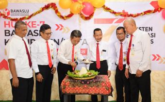 HUT ke-7 Bawaslu Sukoharjo Konsisten Awasi Integritas Pemilu