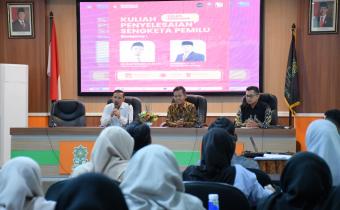 Transformasi Pendidikan Politik Bawaslu Sukoharjo Hadirkan Kuliah Penyelesaian Sengketa Pemilu di UIN Surakarta