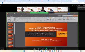 Kajian Yuridis dan Empiris Pemungutan Suara Ulang Pemilihan di Kabupaten Pesawaran Tahun 2024 Berdasarkan Putusan MK