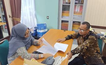 Perkuat Akuntabilitas, Bawaslu Sukoharjo Koordinasi Laporan Kinerja dengan Bawaslu Jawa Tengah