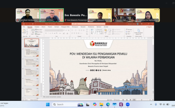 Bawaslu Sukoharjo Ikuti Literasi Pojok Pengawasan, Bahas Pengawasan Pemilu di Wilayah Perbatasan