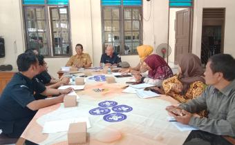 Dukung Pengawasan Partisipatif, Bawaslu Sukoharjo dan Kwarcab Sukoharjo Matangkan Persiapan Pelantikan Saka Adhyasta Pemilu