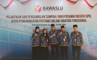 Tutup Rangkaian Kegiatan di Jakarta, PNS Baru Bawaslu Sukoharjo Siap Optimalkan Tata Kelola Lembaga