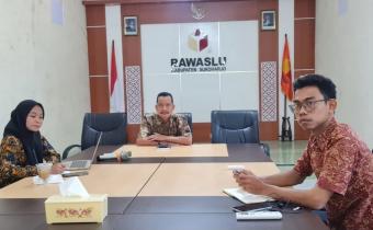 Bawaslu Kabupaten Sukoharjo Ikuti Pendampingan Penyusunan Dokumen dan Pelaksanaan Penilaian Mandiri SPIP 2