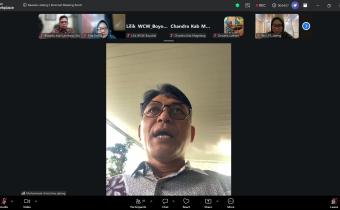 Bawaslu Sukoharjo Ikuti Rapat Persiapan Pengawasan Pemutakhiran Data Parpol Semester I 2026