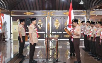 Perluas Pendidikan Politik dan Pengawasan Partisipatif, Pengurus Saka Adhyasta Pemilu Resmi Dilantik